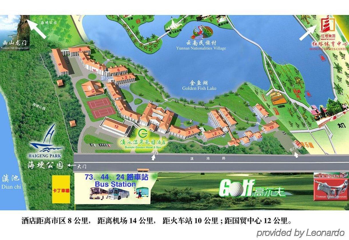 Yunnan Dianchi Garden Resort Hotel & Spa Kunming Bagian luar foto